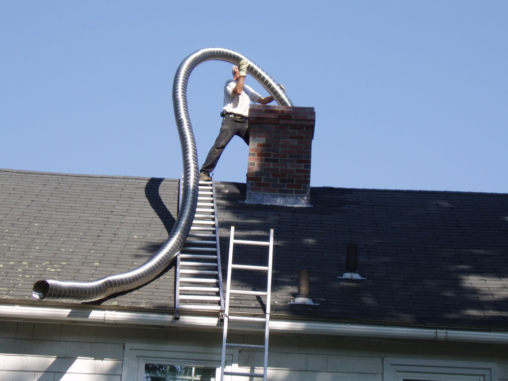 Chimney relining- chimney liners installed