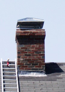 chimney cap masonry repairs