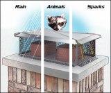 Rain, Animals, Sparks, Protect your Chimney with a Gelco Chimney Top