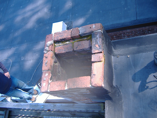 chimney beforerebuild