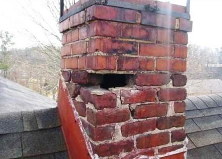 chimney needs masonry repair