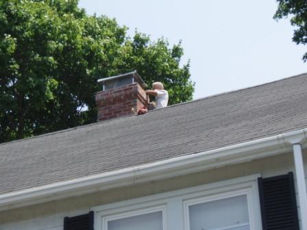 chimney cap installed